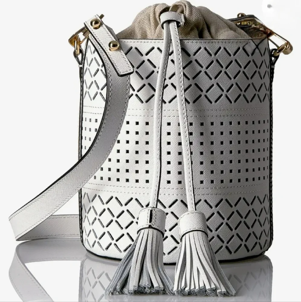 MILLY White Crossbody Bag - Picture 2 of 8